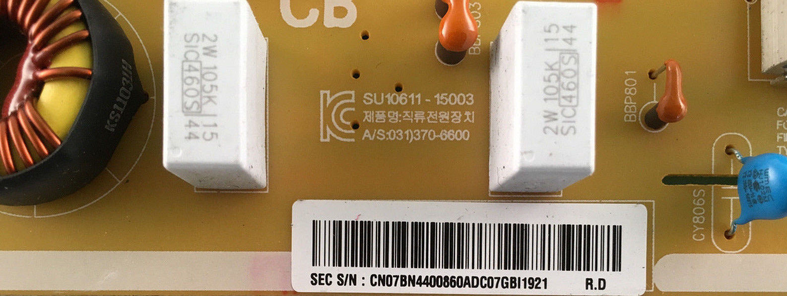 NEUES SAMSUNG UN60JS7000FXZA NETZGERÄT BN44-00860A